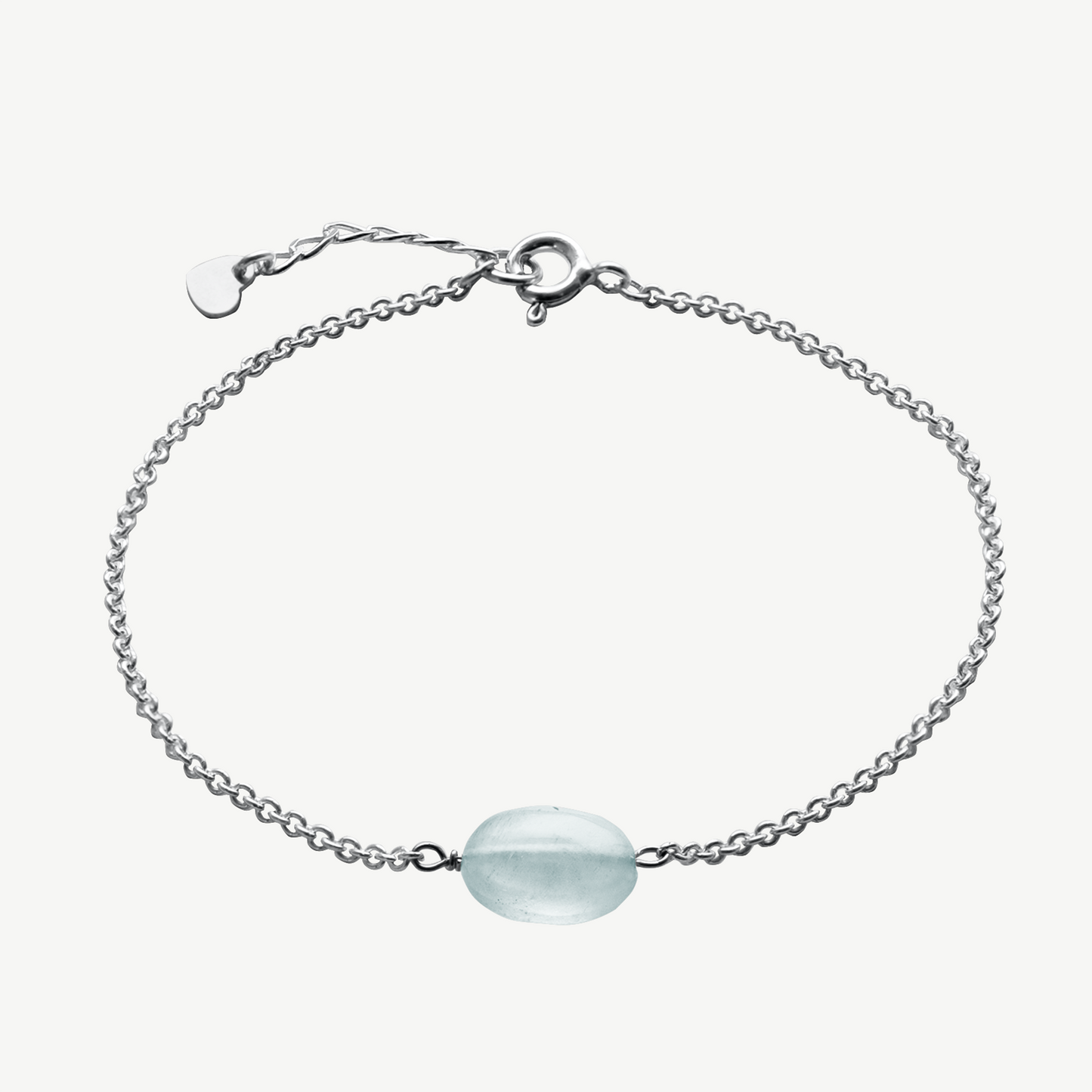 Oval Aquamarine Bracelet