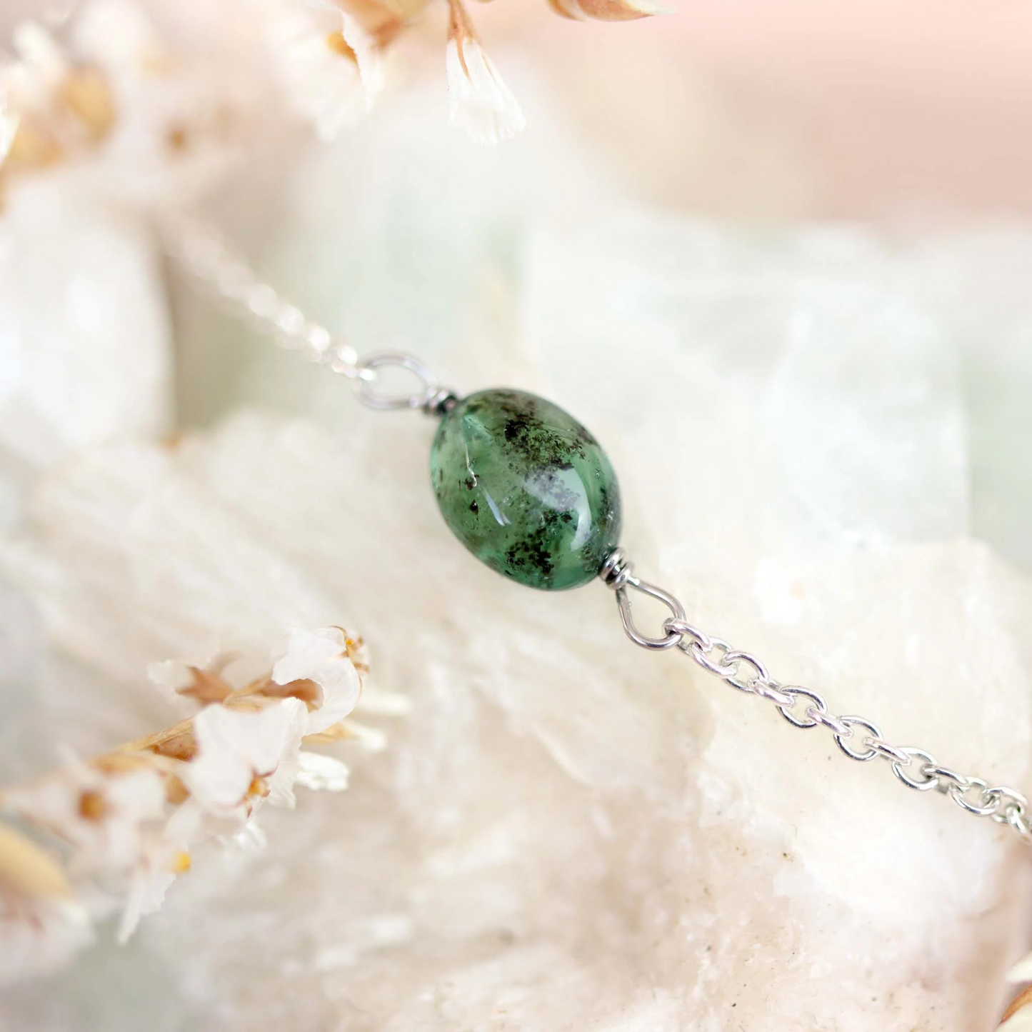 Oval Emerald Bracelet