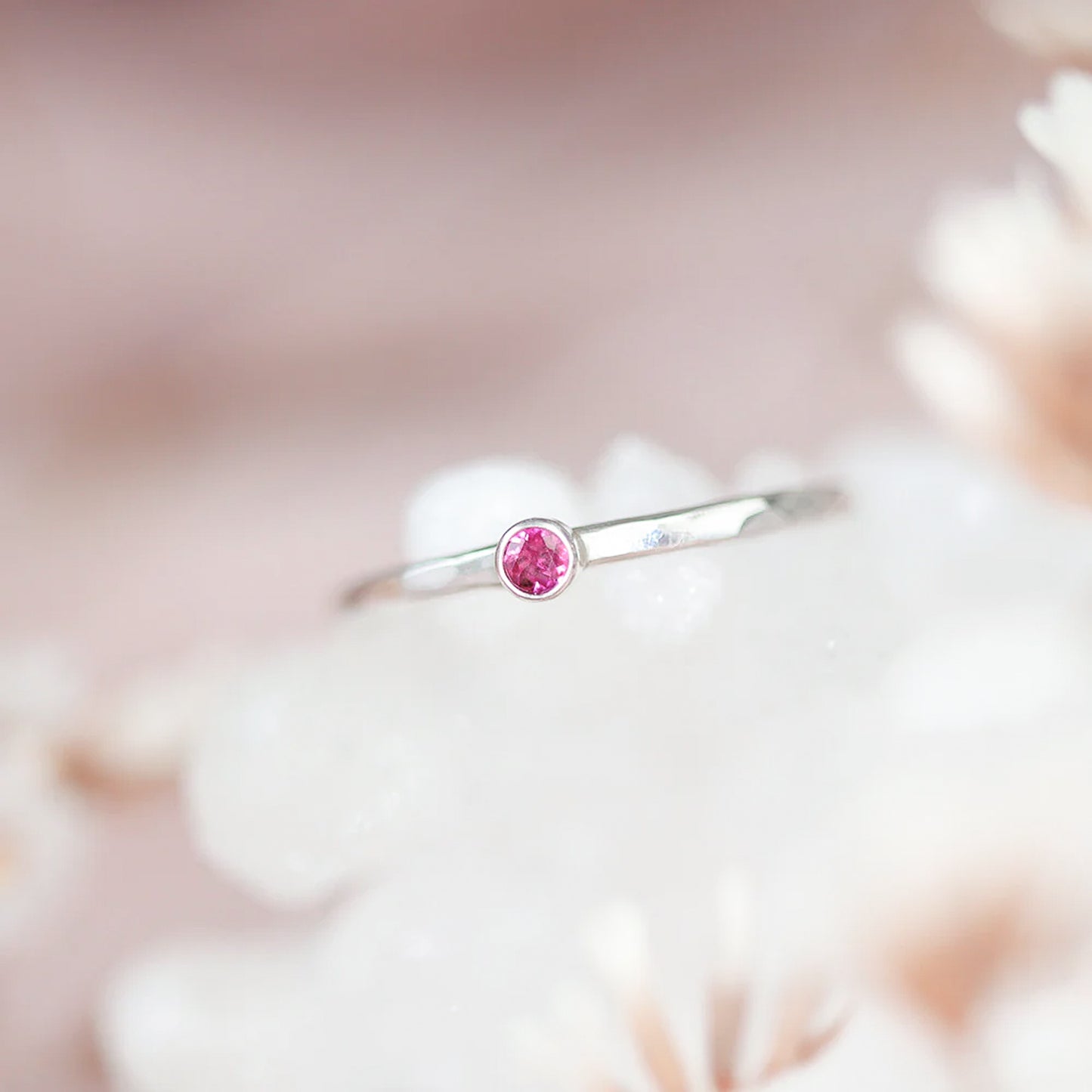 Round Ruby Ring