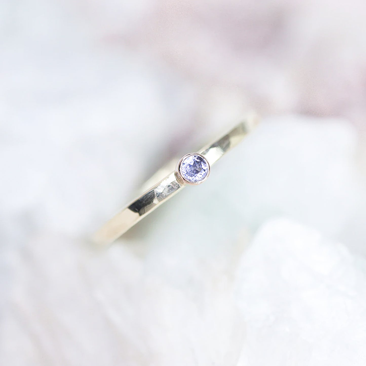 Round Tanzanite Ring