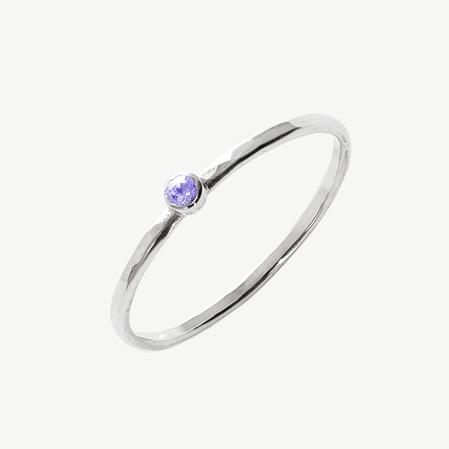 Round Tanzanite Ring