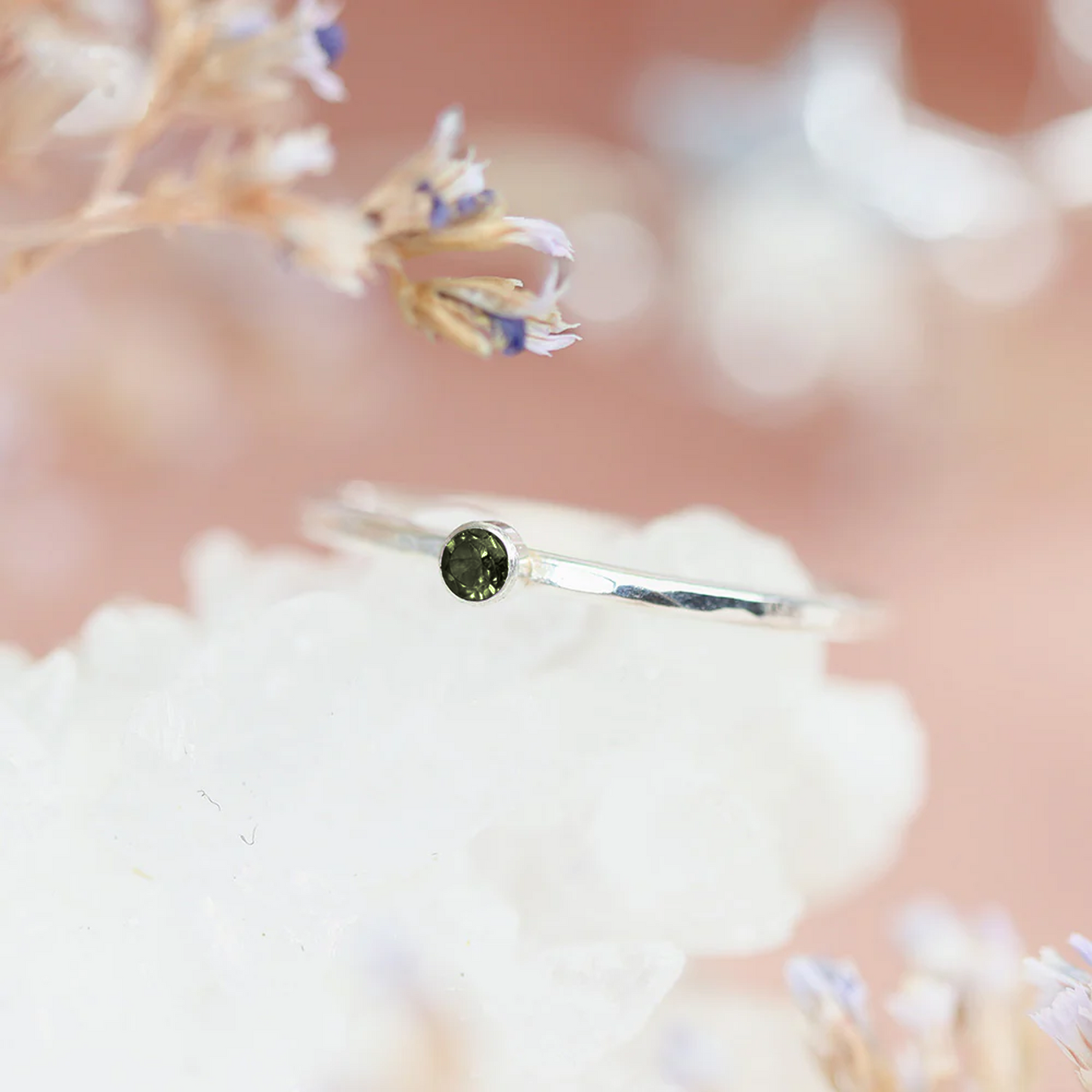 Round Tourmaline Ring