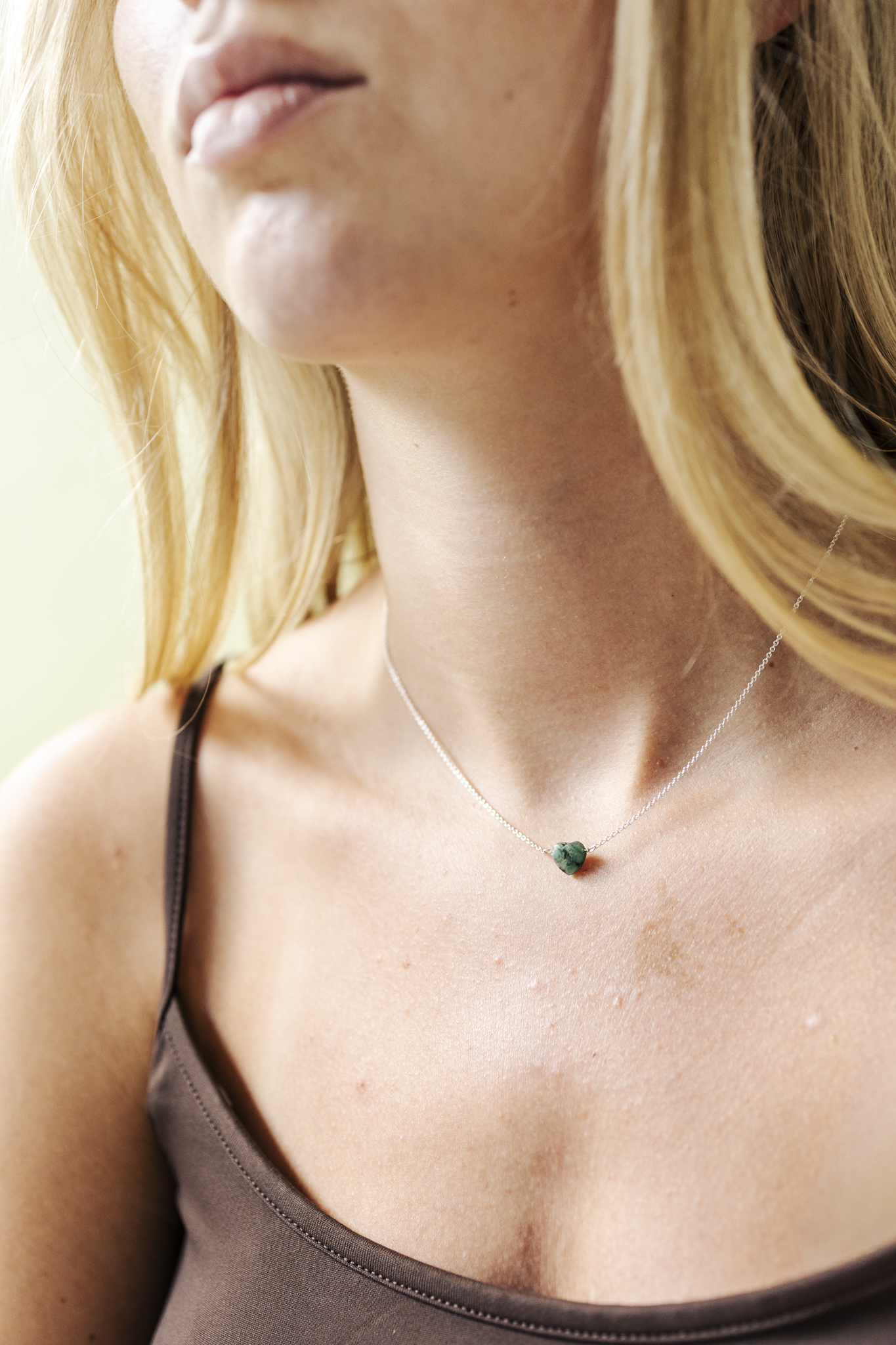 ISH Jewellery Necklace Emerald Heart
