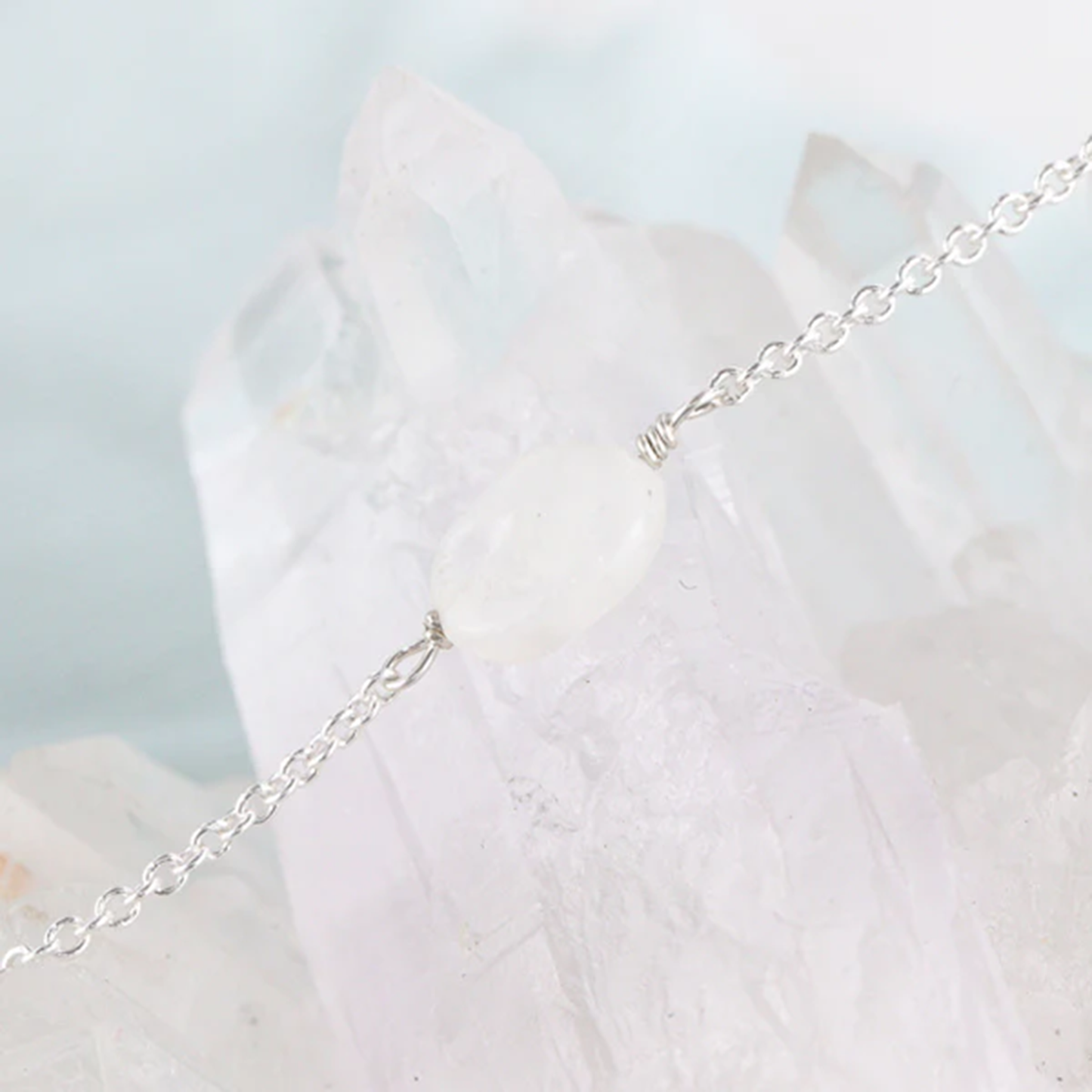 Oval Moonstone Bracelet