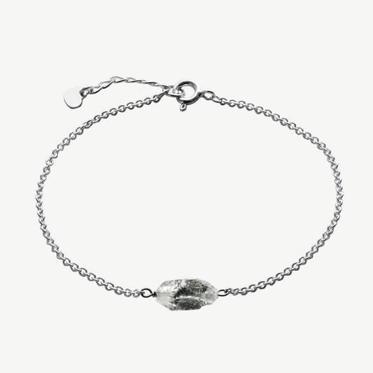 Raw Herkimer Diamond Bracelet