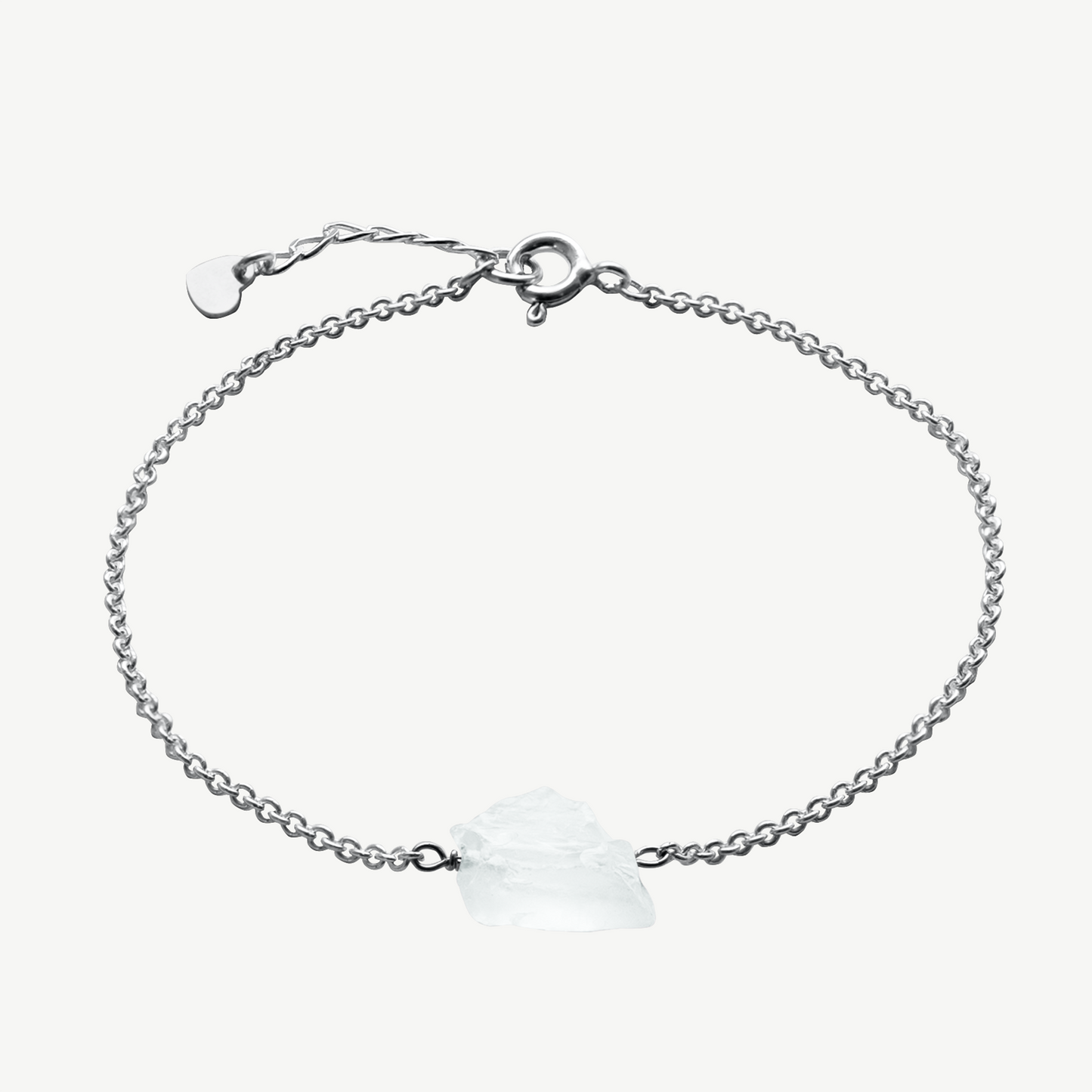 Raw Moonstone Bracelet