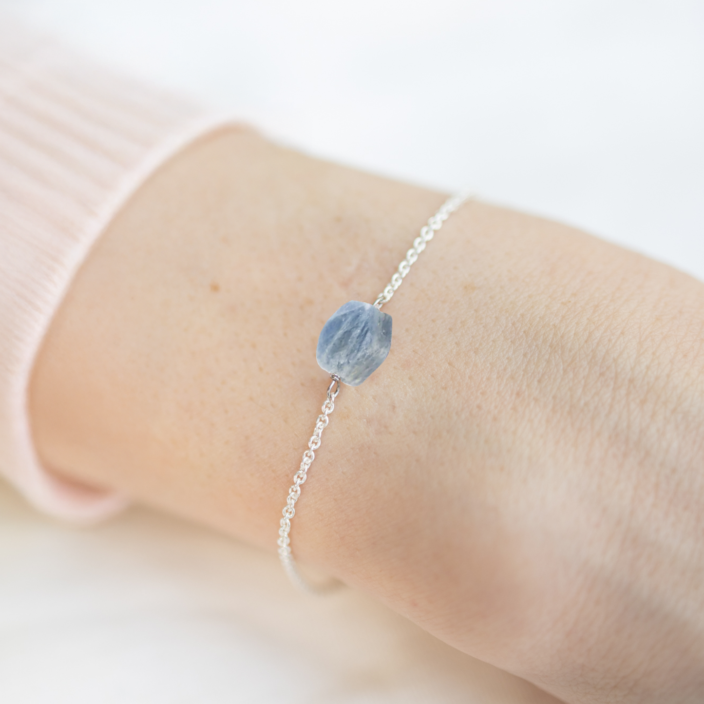 Raw Sapphire Bracelet