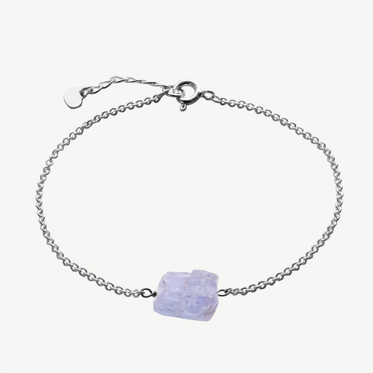 Raw Tanzanite Bracelet
