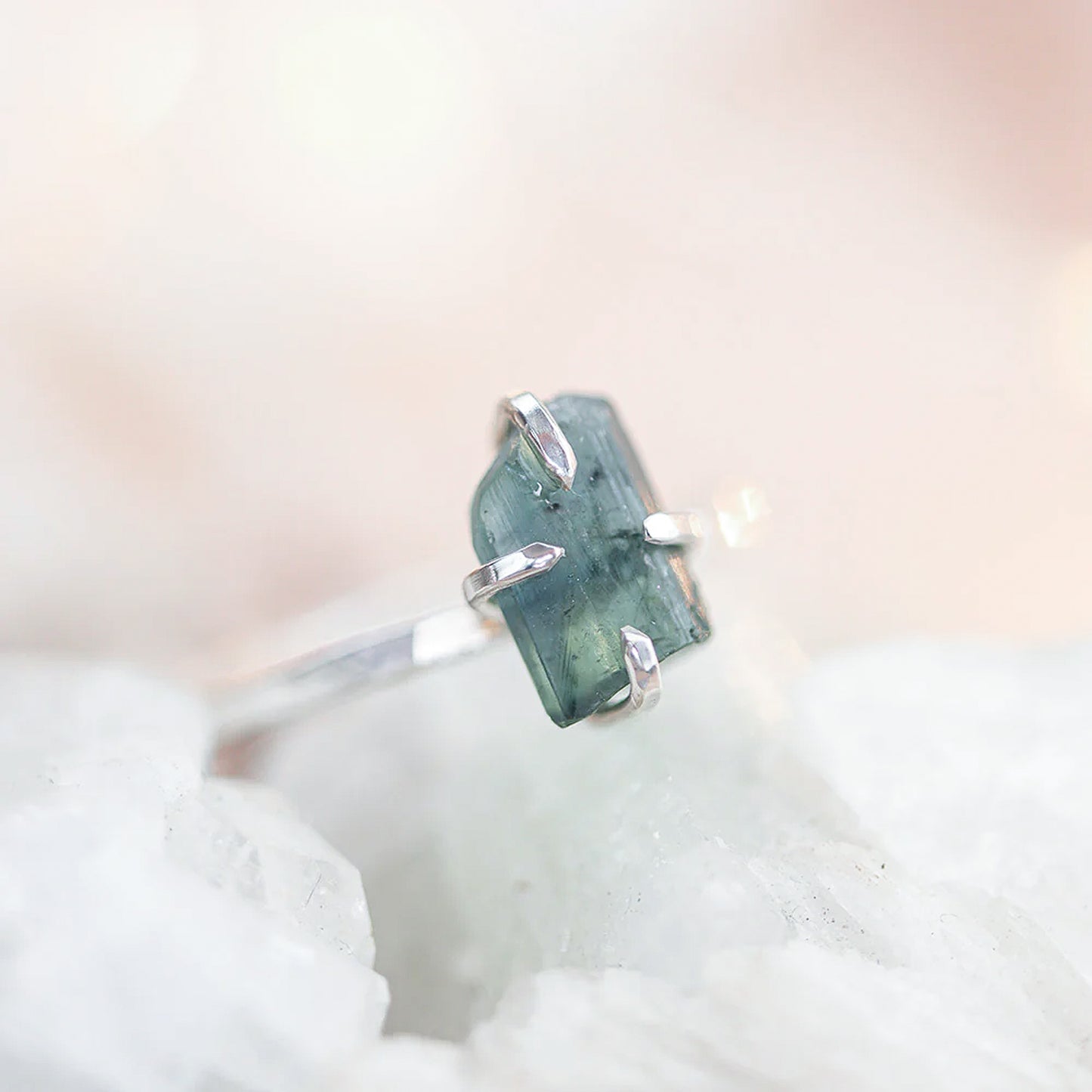 Raw Tourmaline Ring