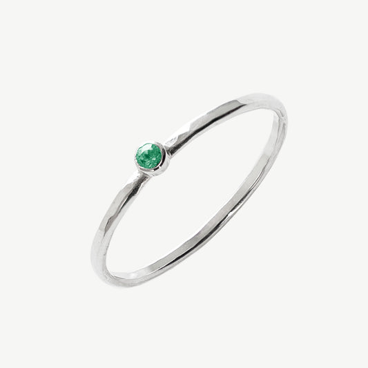 Round Emerald Ring