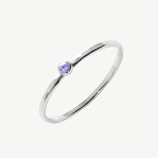 Round Tanzanite Ring